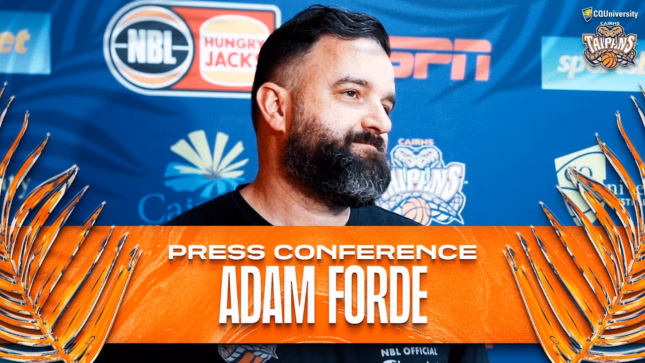 Press Conference - Adam Forde