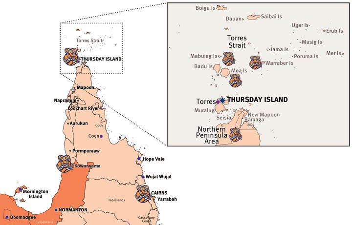 Taipans Map
