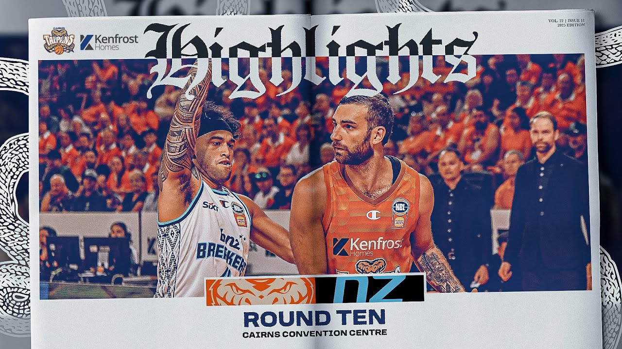 Game Highlights - Round 10, Cairns vs New Zealand
