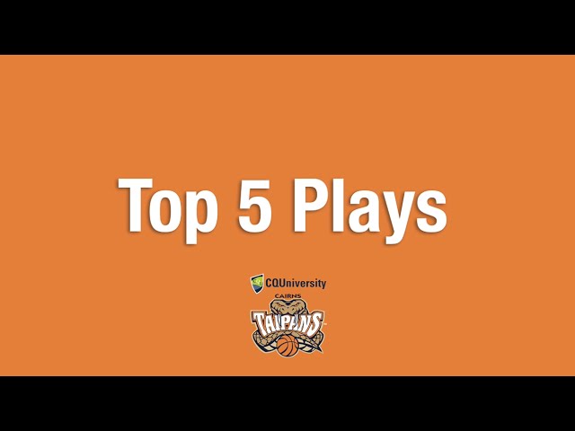 Cairns Taipans - Top 5 Plays - 2014/15 Round 3