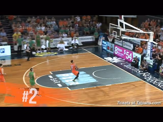 Cairns Taipans- TOP5 - Round 8 2014/15