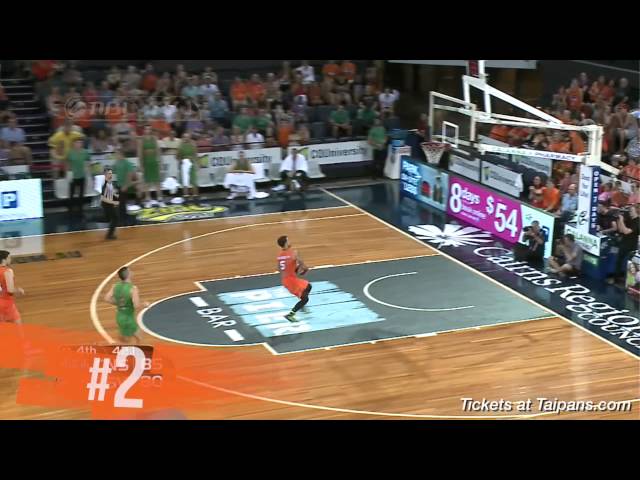 Cairns Taipans- TOP5 - Round 8 2014/15