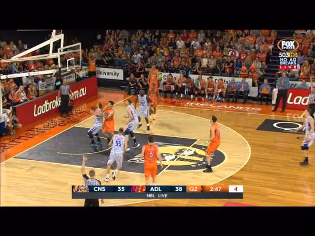 Rd 18 Highlights: Cairns Taipans 95 - Adelaide 36ers 89