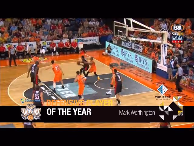 2016 Taipans Defensive Player of the Year: Nominees