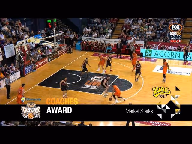 2016 Taipans Coaches' Award Nominees