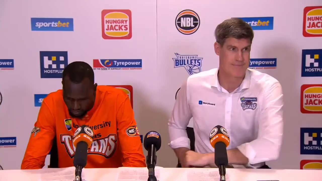 Mike Kelly and Majok Deng post-game press conference (Round 20, 2020)