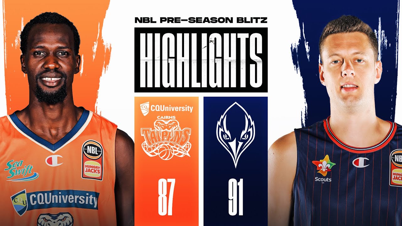 Cairns Taipans v Adelaide 36ers NBL highlights (Pre-Season, 2021)