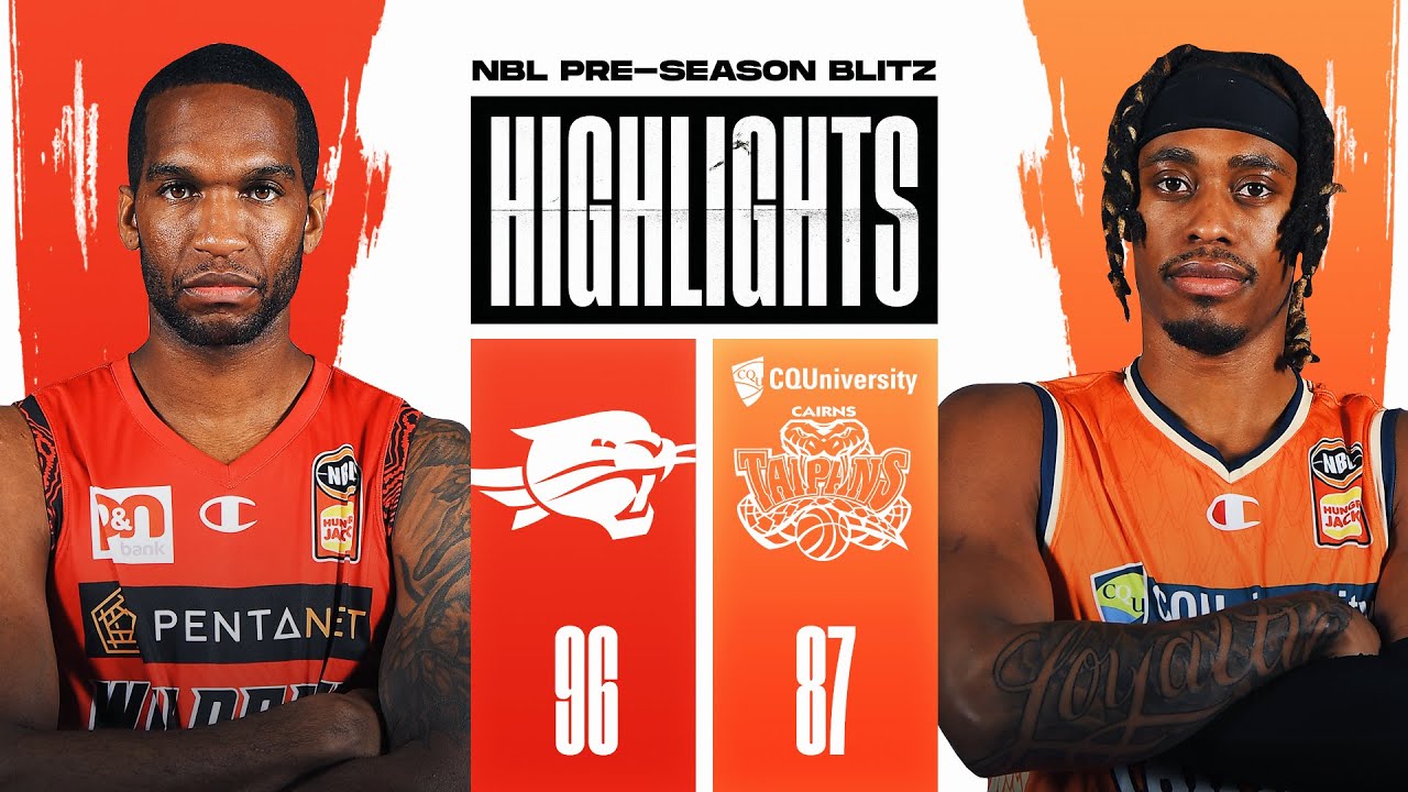 Cairns Taipans v Perth Wildcats NBL highlights (Pre-Season, 2021)