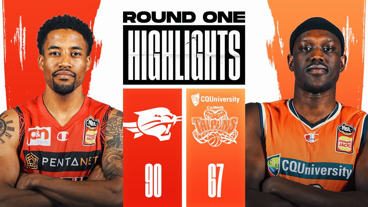 Cairns Taipans v Perth Wildcats NBL highlights (Round 1, 2021/2022)