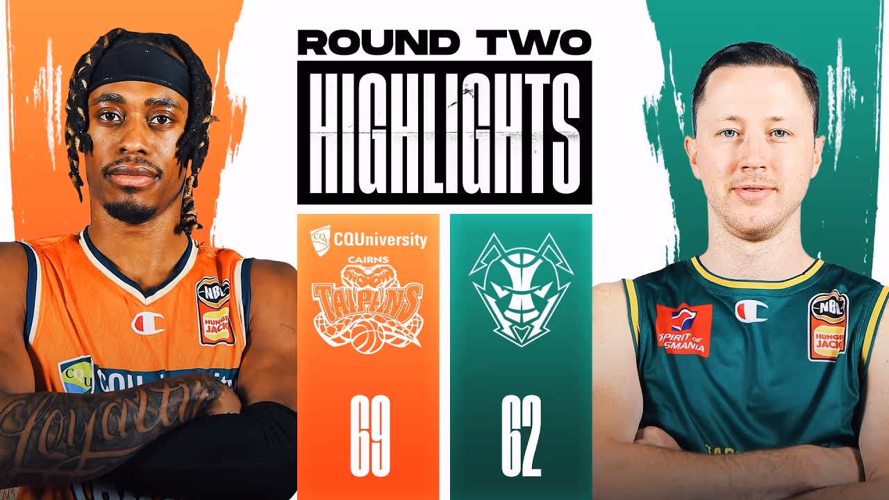 Cairns Taipans v Tasmania JackJumpers NBL highlights (Round 2, 2021/2022)