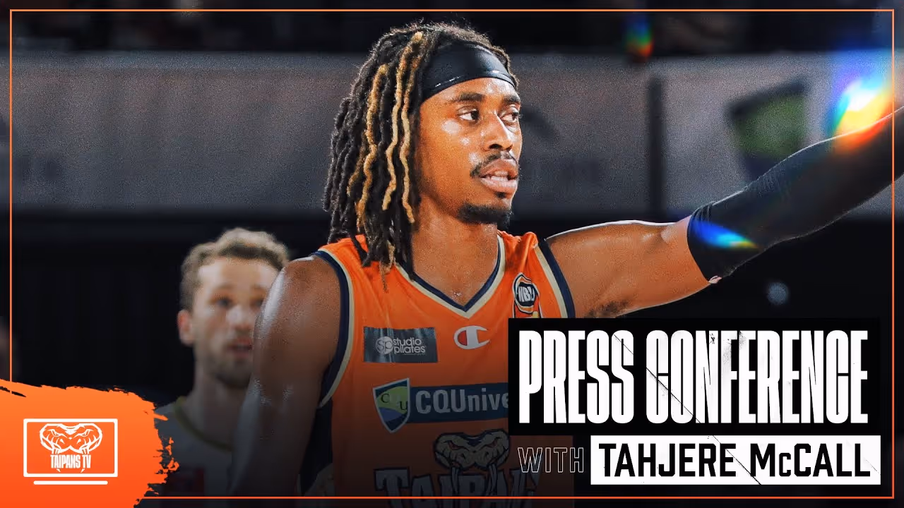 Adam Forde and Tahjere McCall post-game press conference (Round 2, 2021/2022)