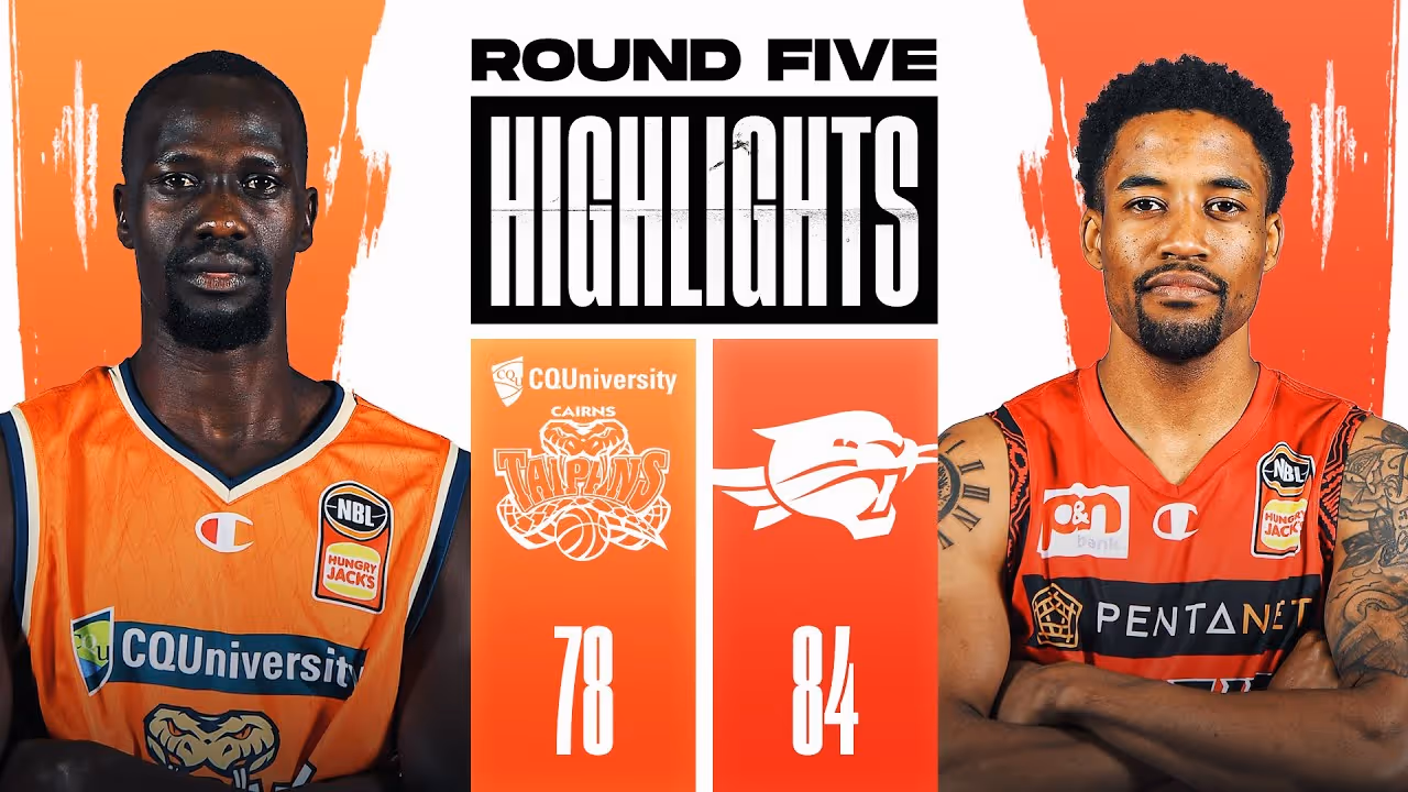 Cairns Taipans v Perth Wildcats NBL highlights (Round 5, 2021/2022)