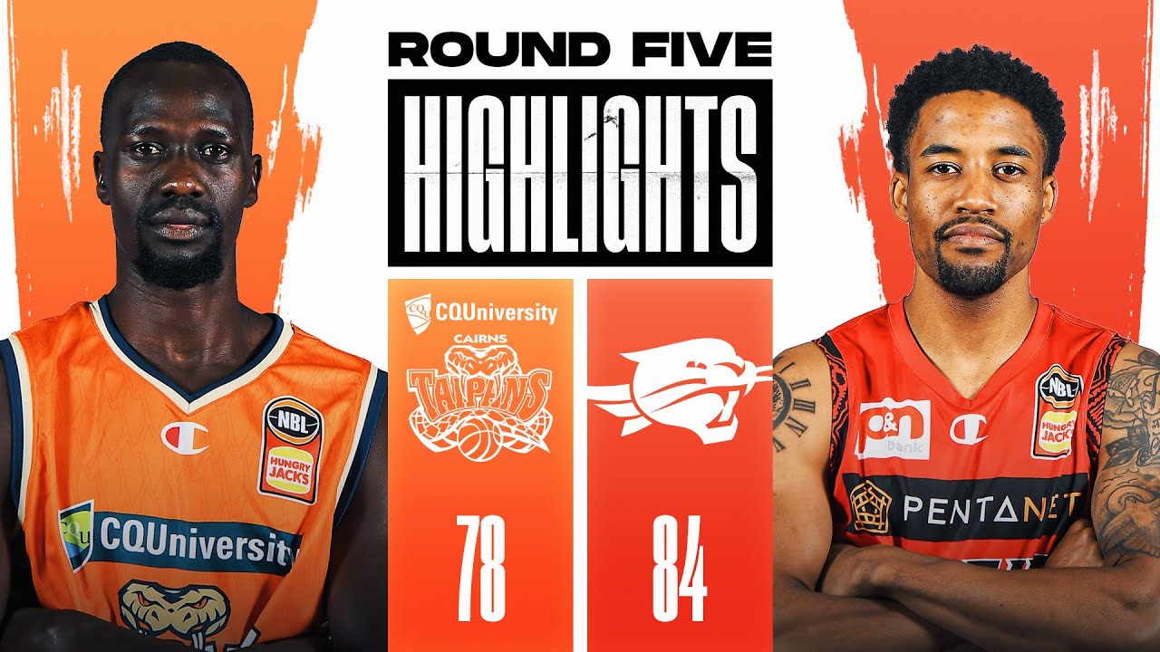 Cairns Taipans v Perth Wildcats NBL highlights (Round 5, 2021/2022)