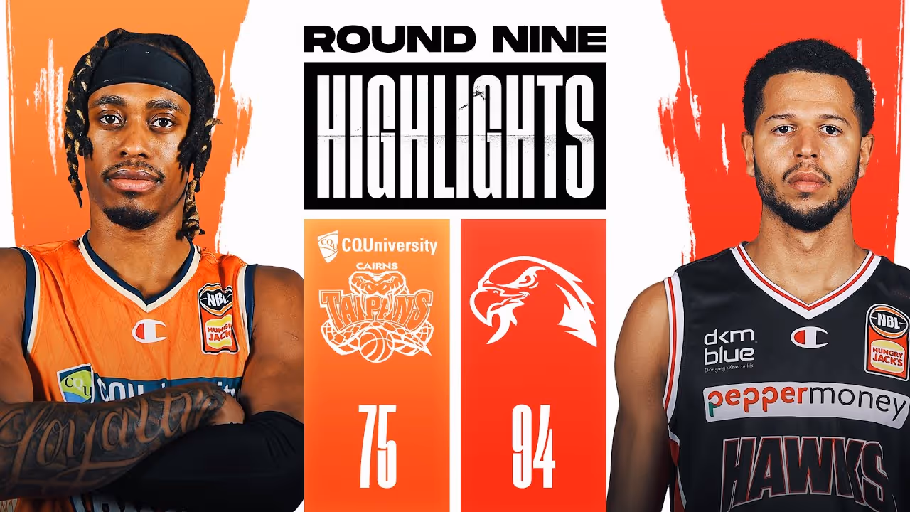 Cairns Taipans v Illawarra Hawks NBL highlights (Round 9, 2021/2022)