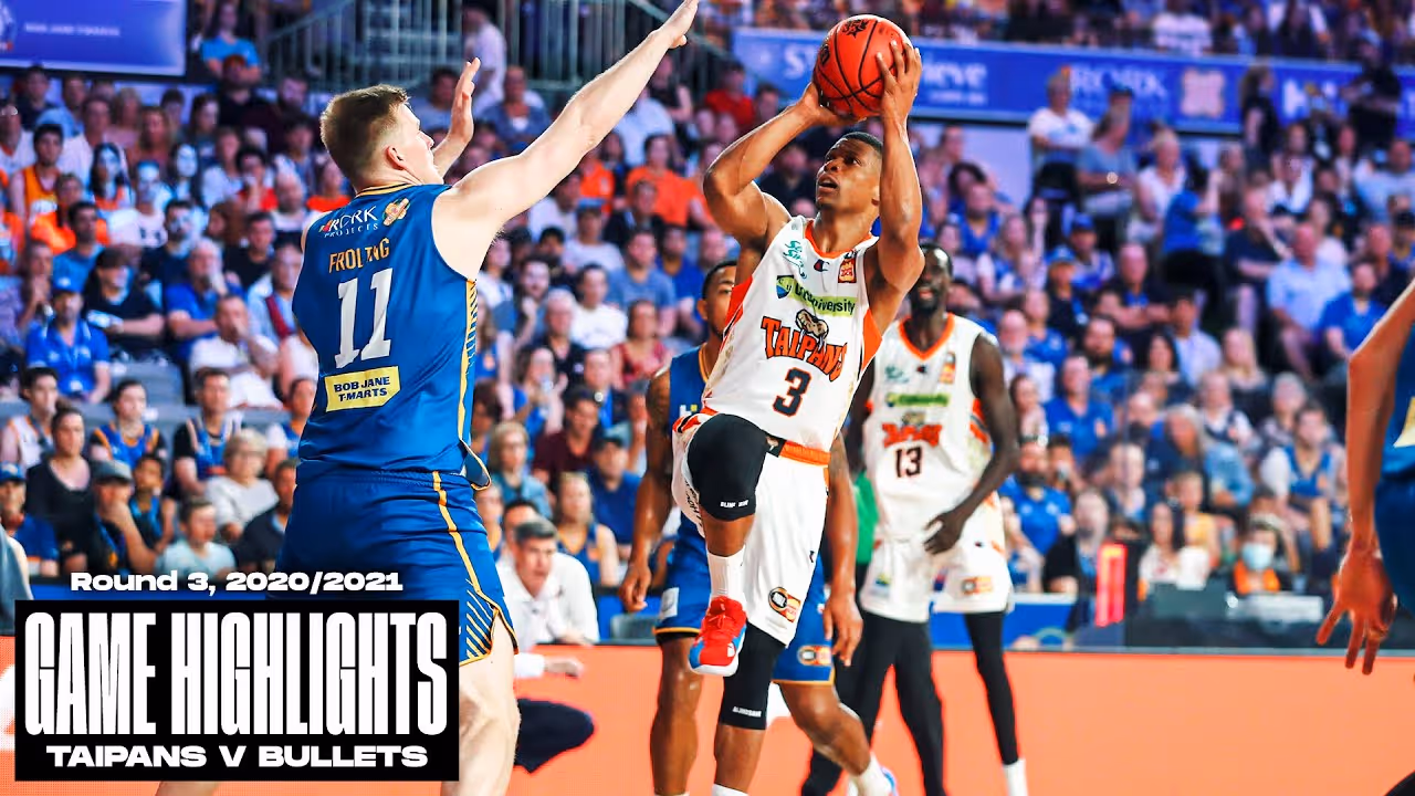 Cairns Taipans v Brisbane Bullets NBL highlights (Round 3, 2020/2021)