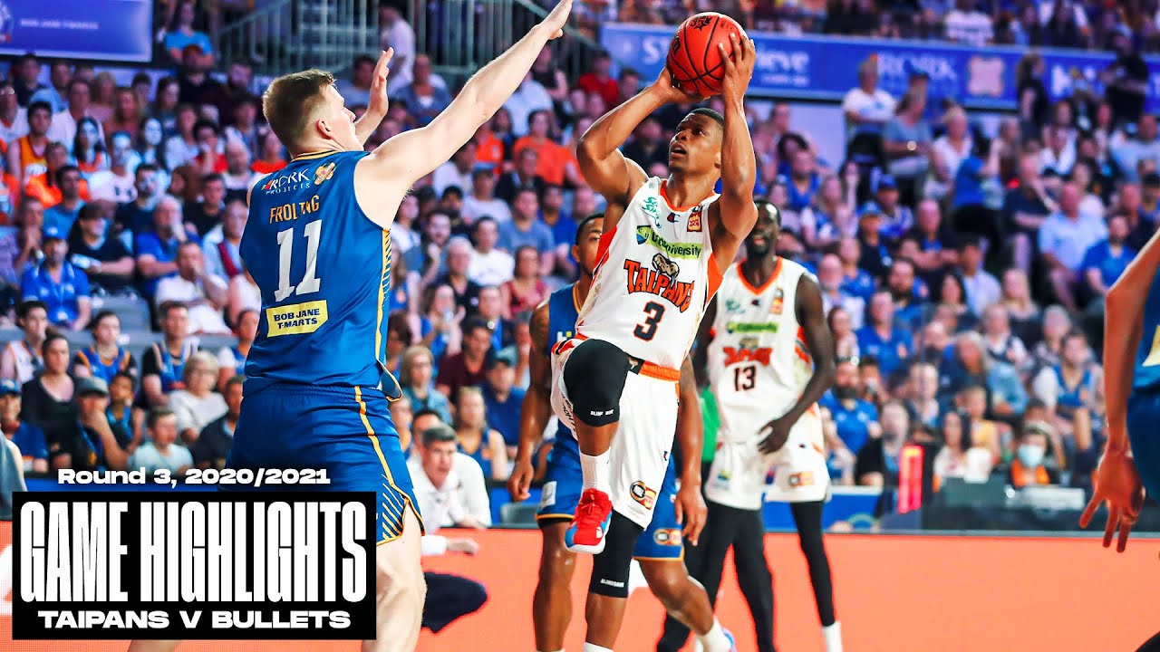 Cairns Taipans v Brisbane Bullets NBL highlights (Round 3, 2020/2021)