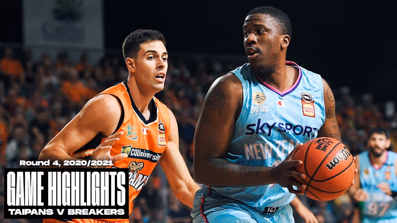 Cairns Taipans v New Zealand Breakers NBL highlights (Round 4, 2020/2021 - Game 2)