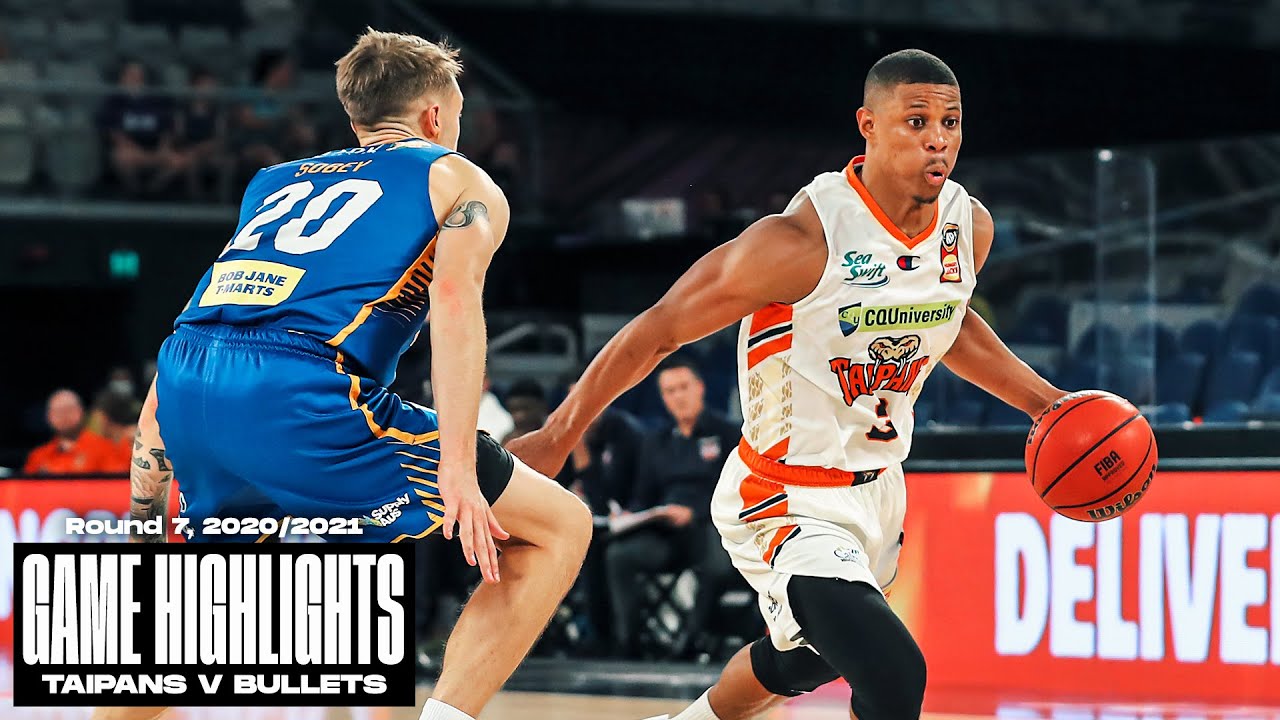 Cairns Taipans v Brisbane Bullets NBL highlights (Round 7, 2020/2021)