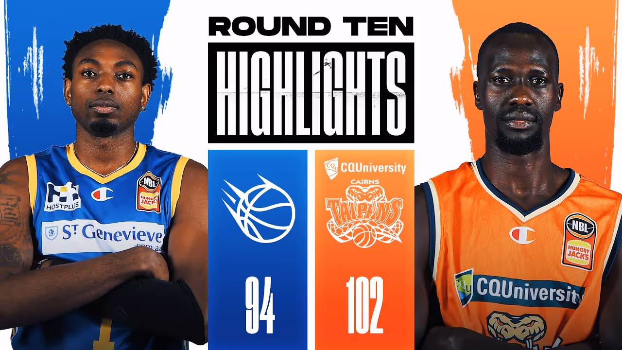 Cairns Taipans v Brisbane Bullets NBL highlights (Round 10, 2021/2022)