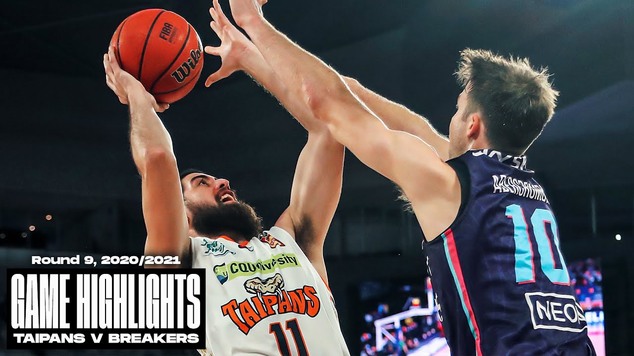 Cairns Taipans v New Zealand Breakers NBL highlights (Round 9, 2020/2021)