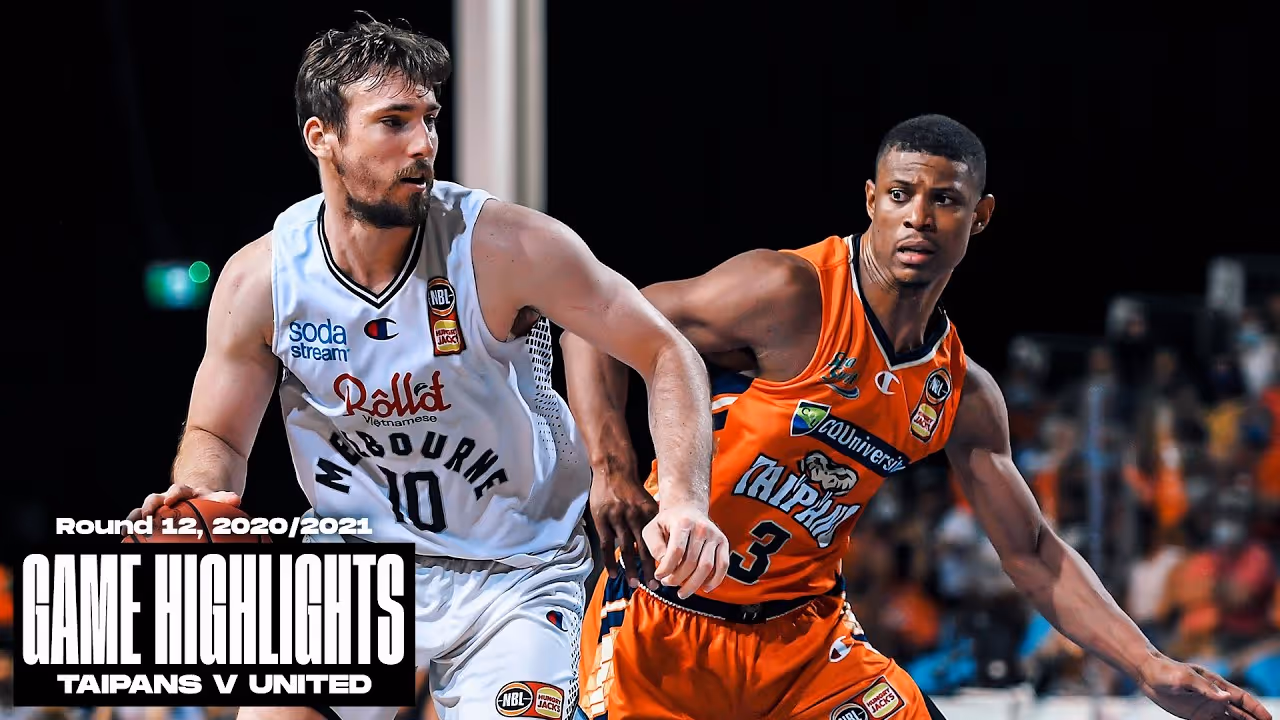 Cairns Taipans v Melbourne United NBL highlights (Round 12, 2020/2021 - Game 2)