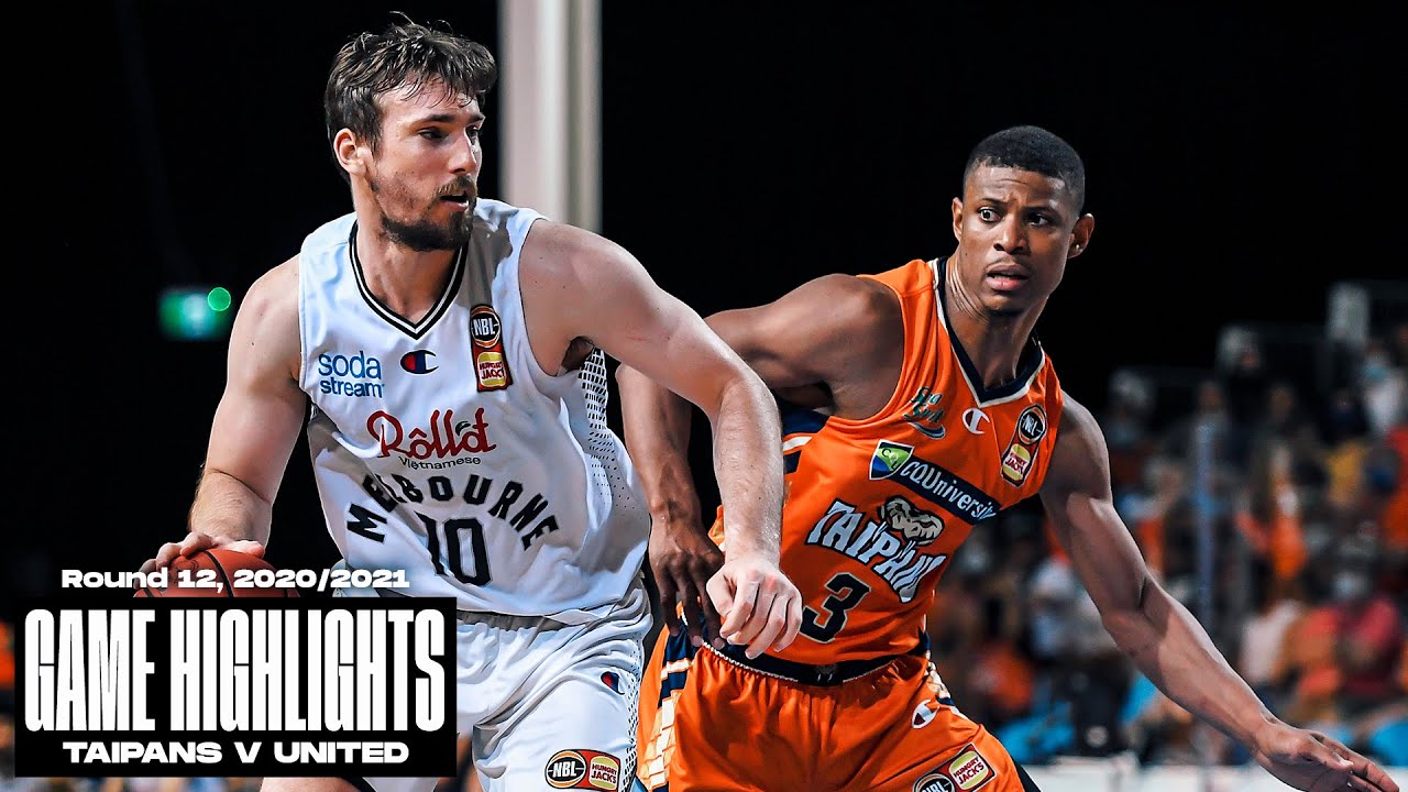 Cairns Taipans v Melbourne United NBL highlights (Round 12, 2020/2021 - Game 2)