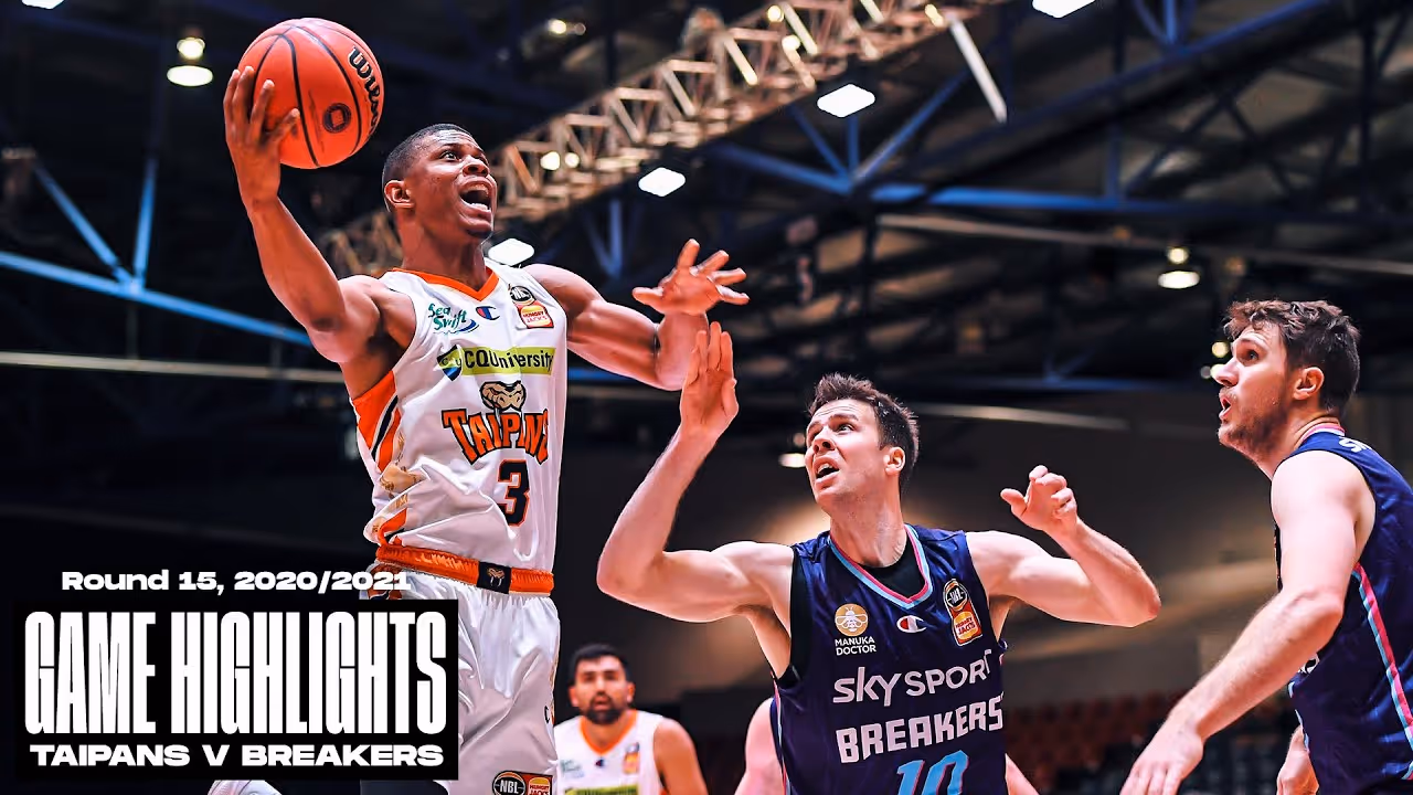 Cairns Taipans v New Zealand Breakers NBL highlights (Round 15, 2020/2021)