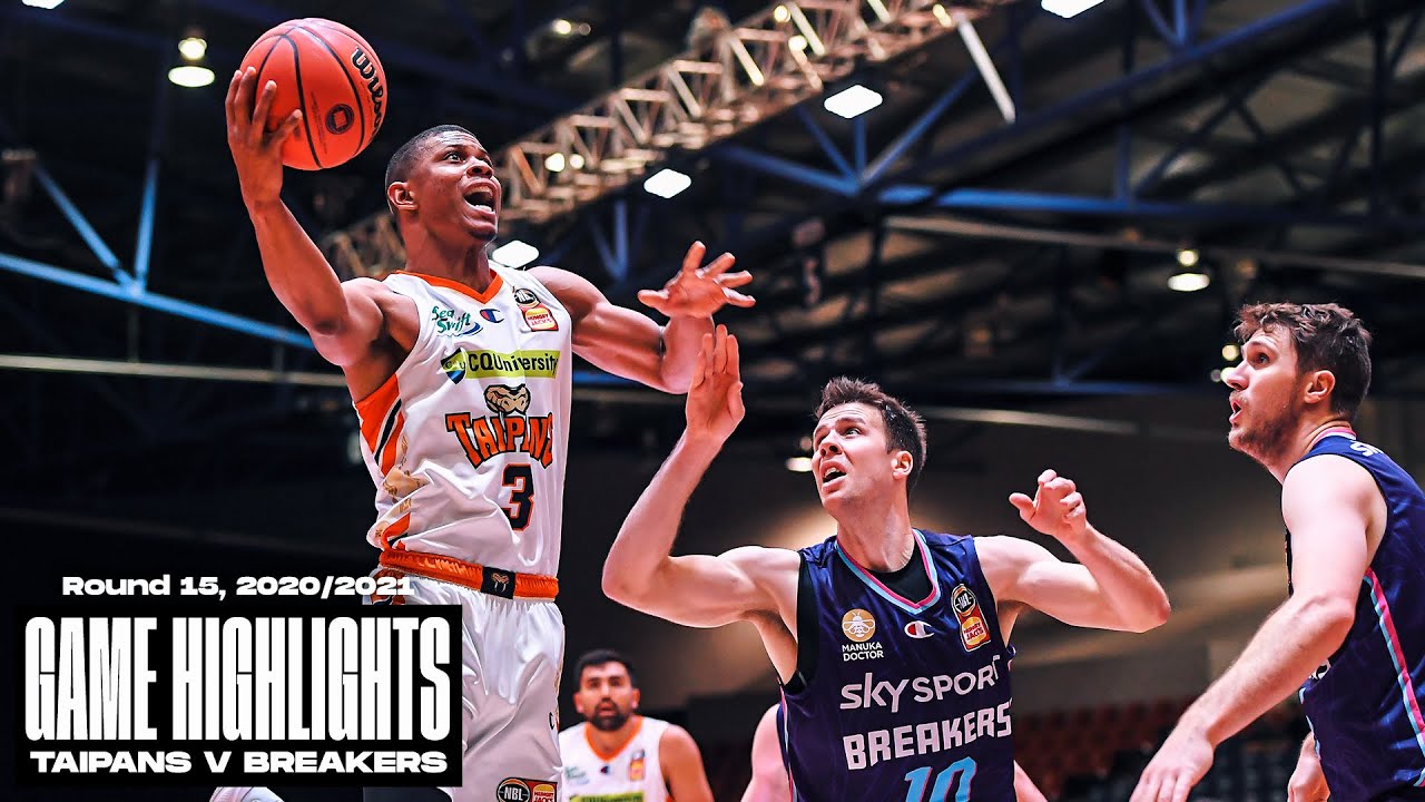 Cairns Taipans v New Zealand Breakers NBL highlights (Round 15, 2020/2021)