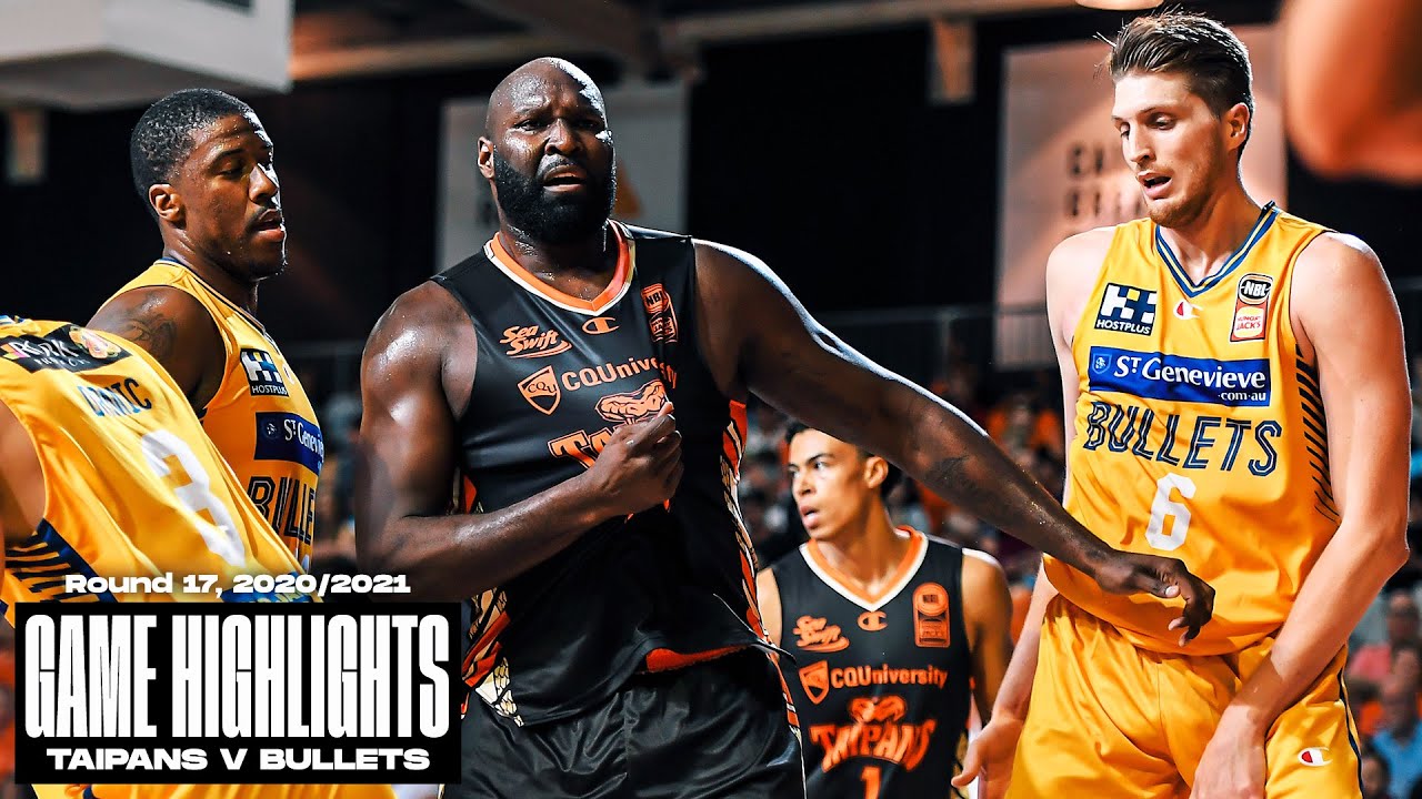 Cairns Taipans v Brisbane Bullets NBL highlights (Round 17, 2020/2021)