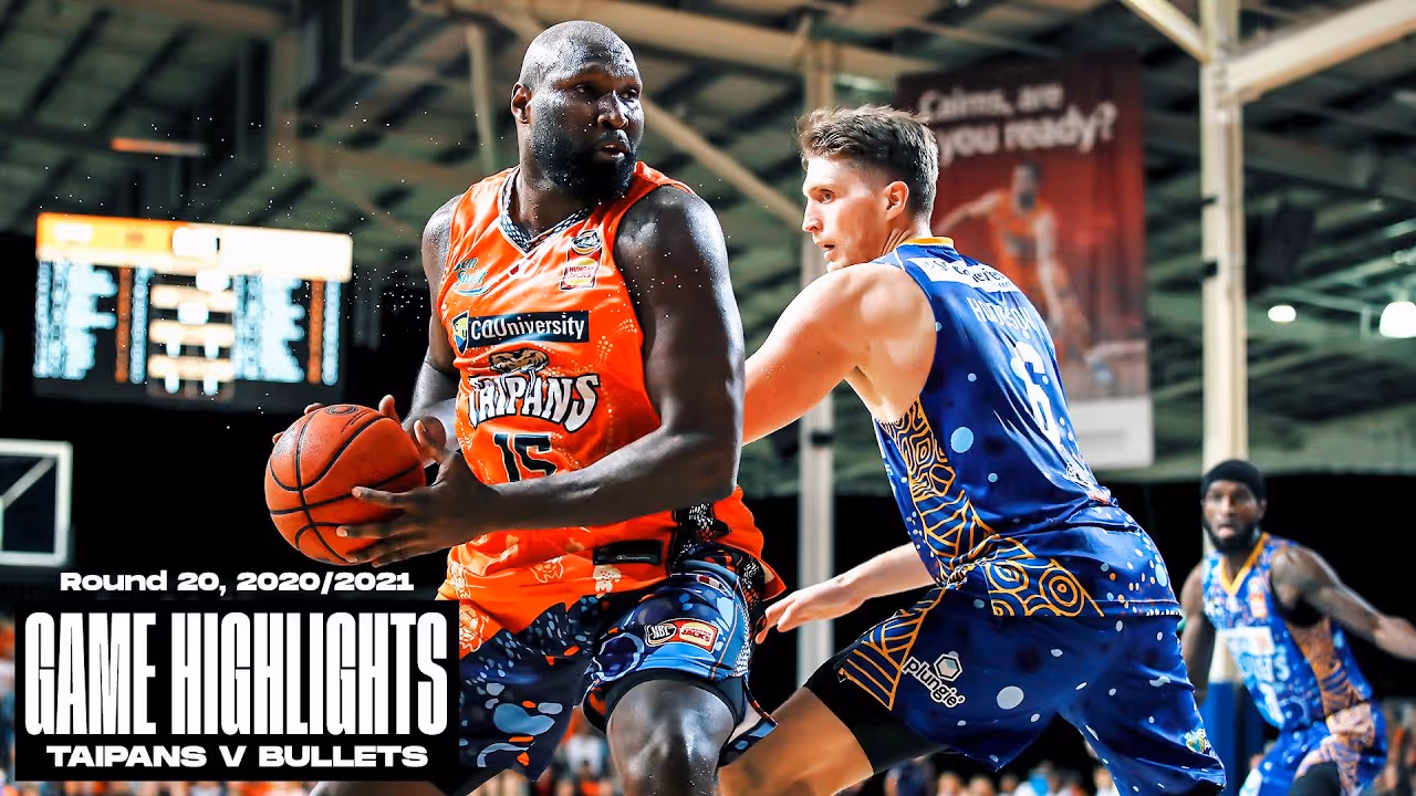 Cairns Taipans v Brisbane Bullets NBL highlights (Round 20, 2020/2021)
