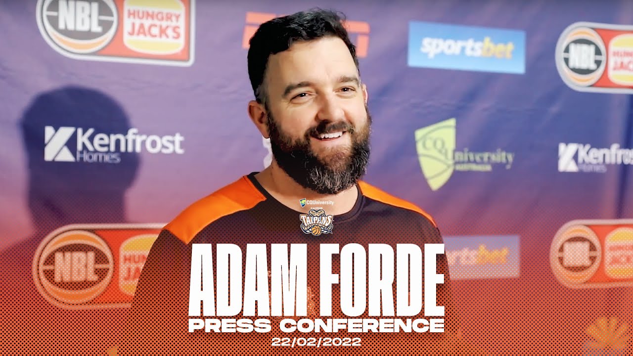 Adam Forde press conference (February 23, 2022)