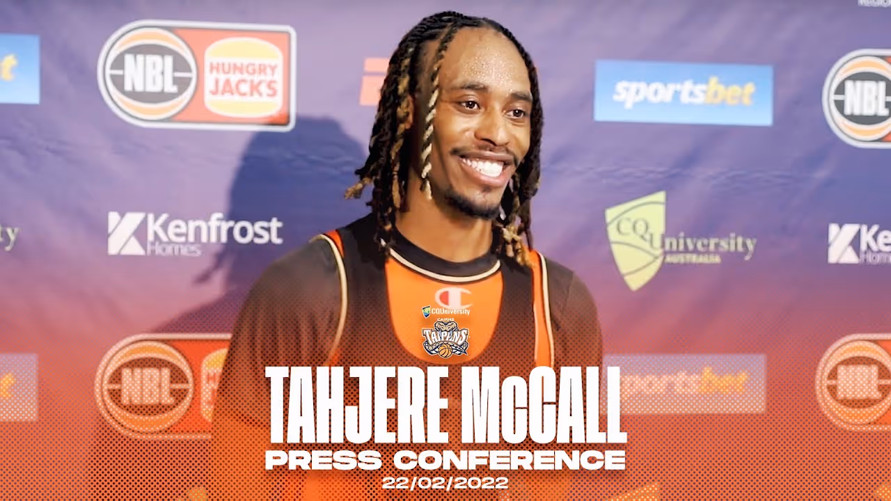 Tahjere McCall press conference (February 23, 2022)