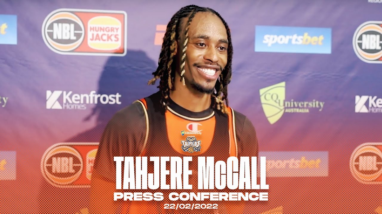 Tahjere McCall press conference (February 23, 2022)