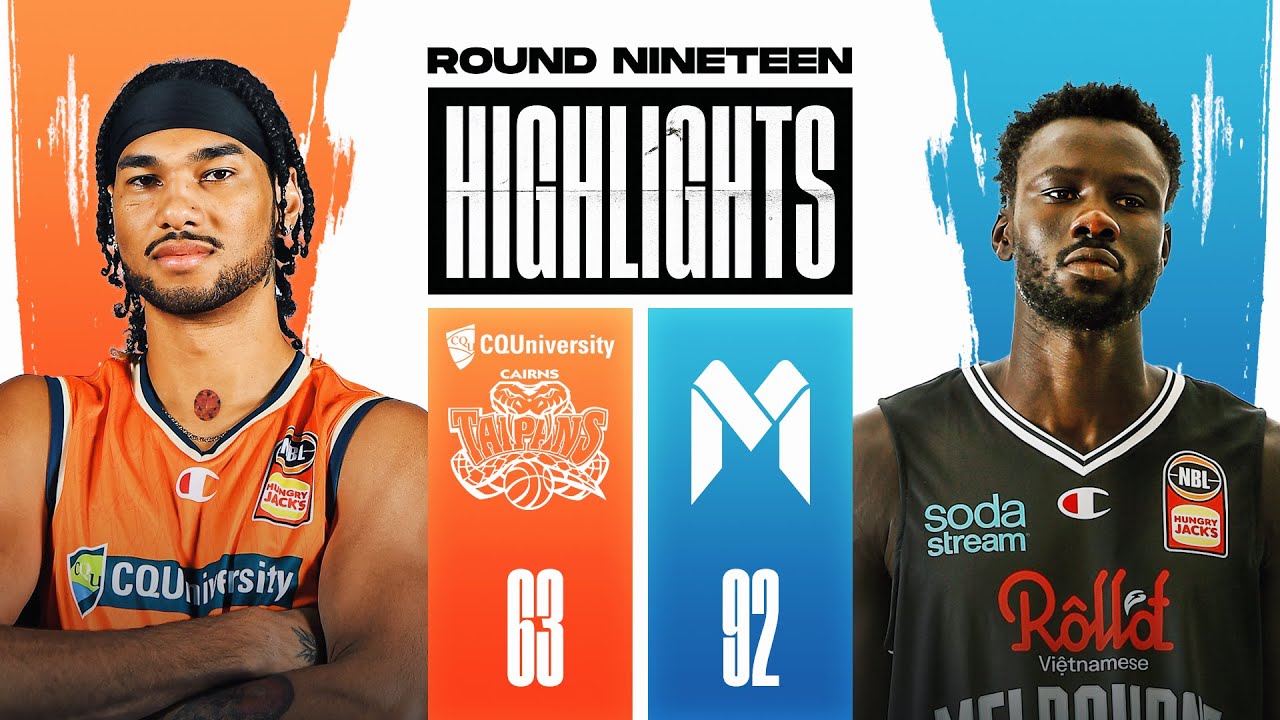 Cairns Taipans v Melbourne United NBL highlights (Round 19, 2021/2022)