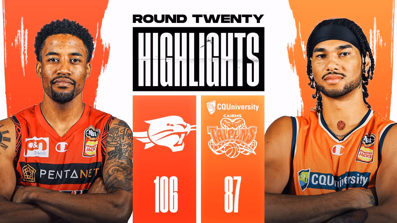 Cairns Taipans v Perth Wildcats NBL highlights (Round 20, 2021/2022)