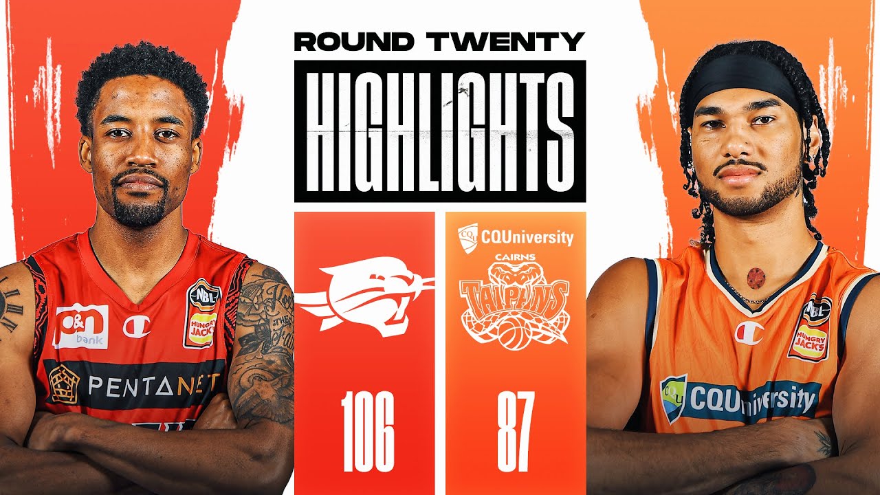 Cairns Taipans v Perth Wildcats NBL highlights (Round 20, 2021/2022)