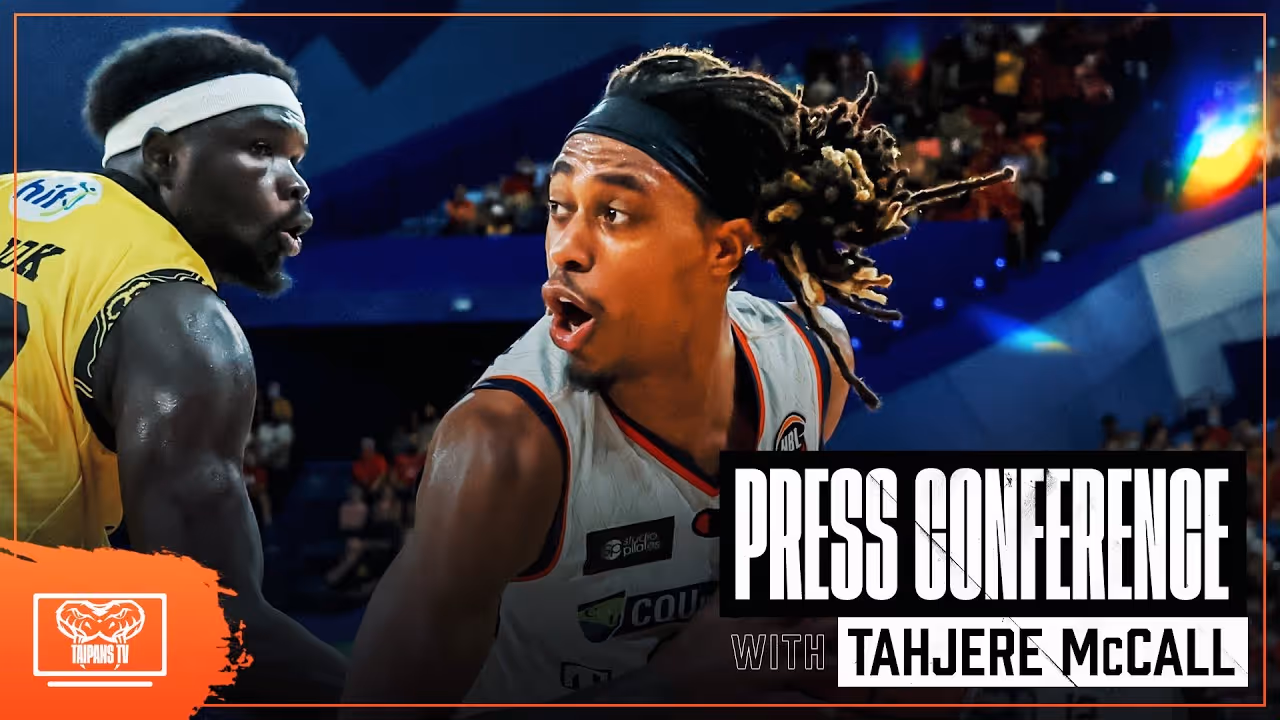 Adam Forde & Tahjere McCall post-game press conference (Round 20, 2021/2022)