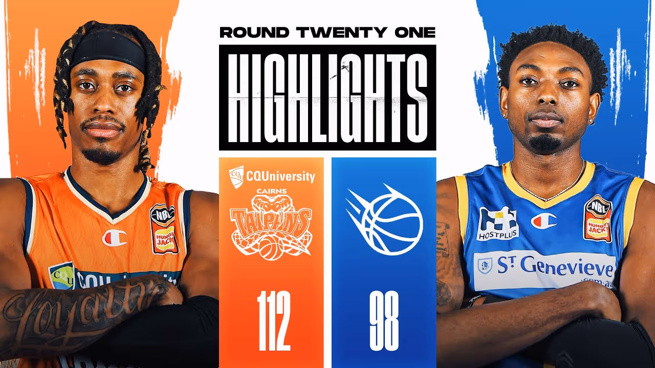 Cairns Taipans v Brisbane Bullets NBL highlights (Round 21, 2021/2022)