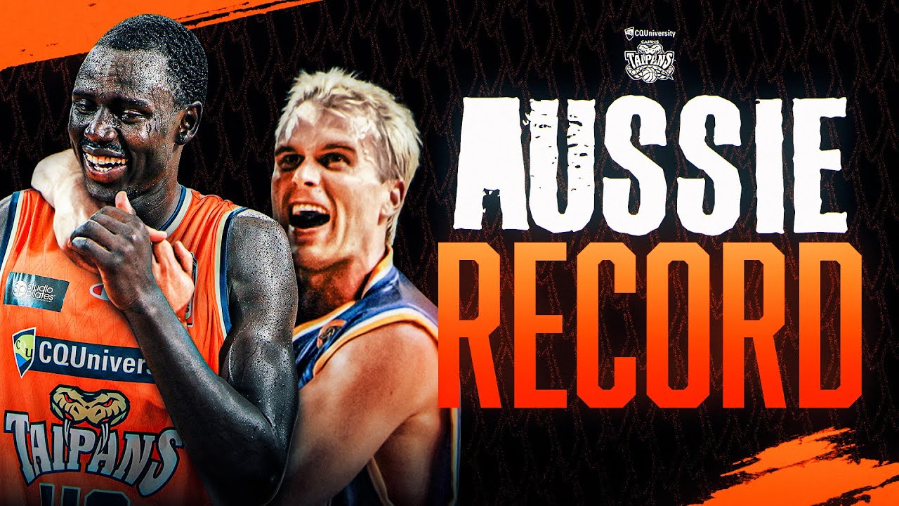 64 three-pointers in 140 seconds - Australian record!