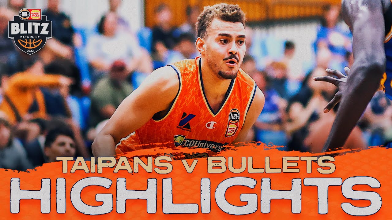 Cairns Taipans v Brisbane Bullets NBL highlights (Pre-Season, 2022)