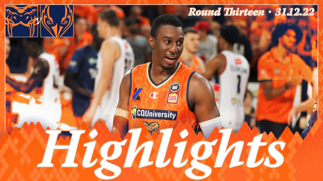 Cairns Taipans vs. Adelaide 36ers - Game Highlights