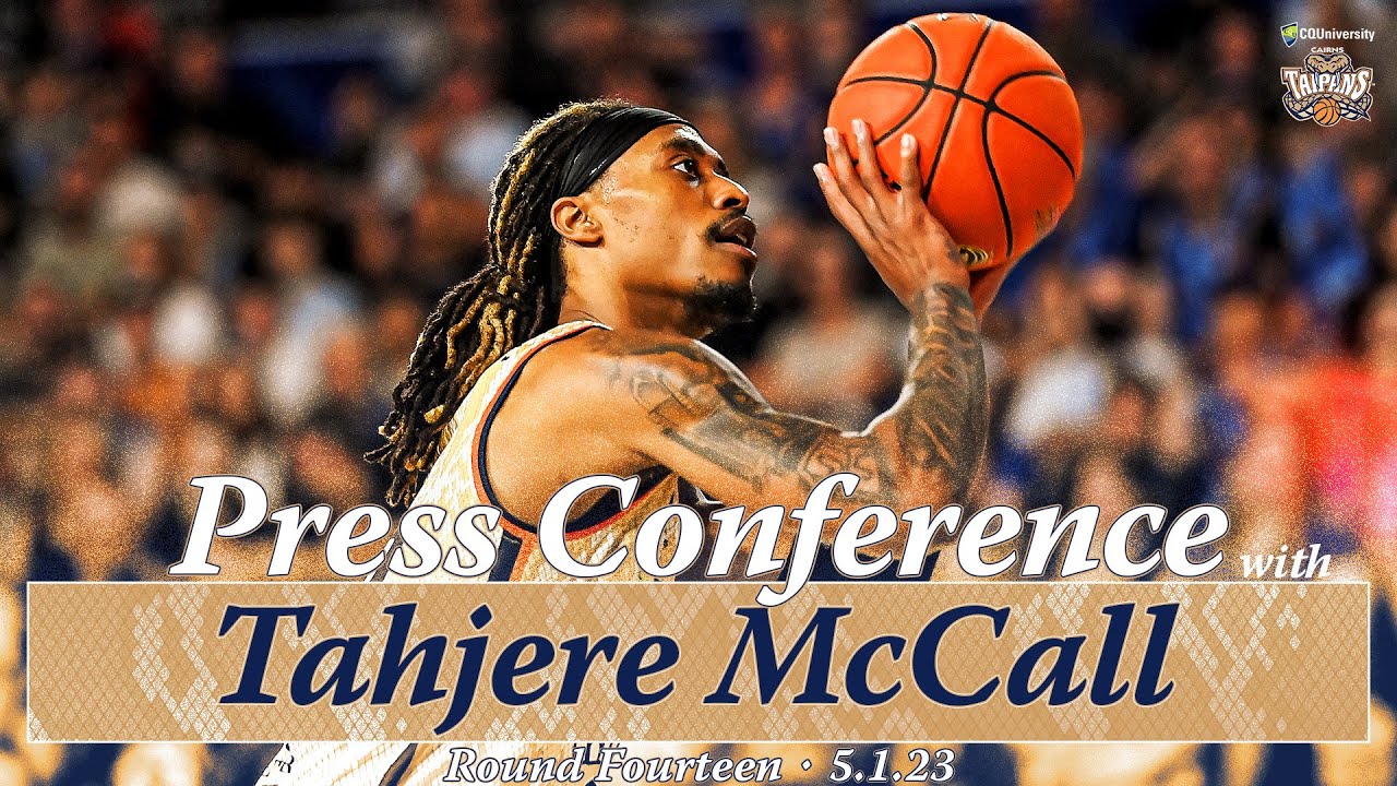 Kerry Williams & Tahjere McCall post-game press conference (Round 14, 2022/2023)