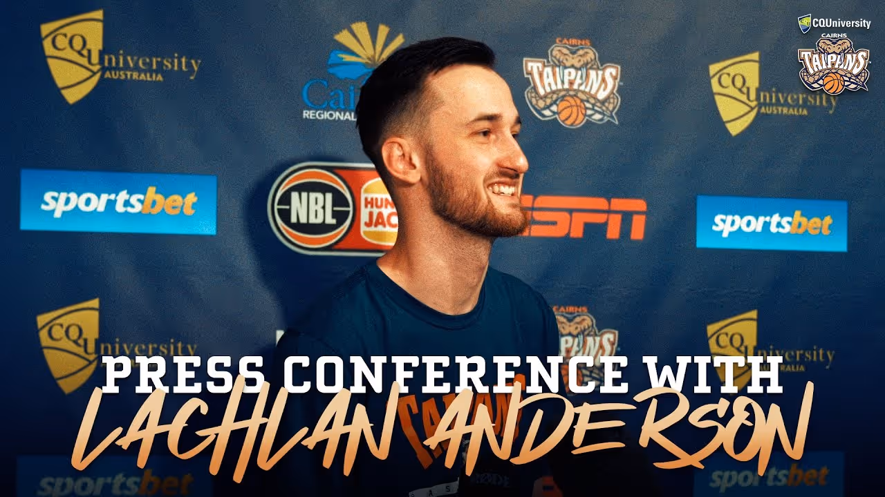 Lachlan Anderson Press Conference (11/7/2023)