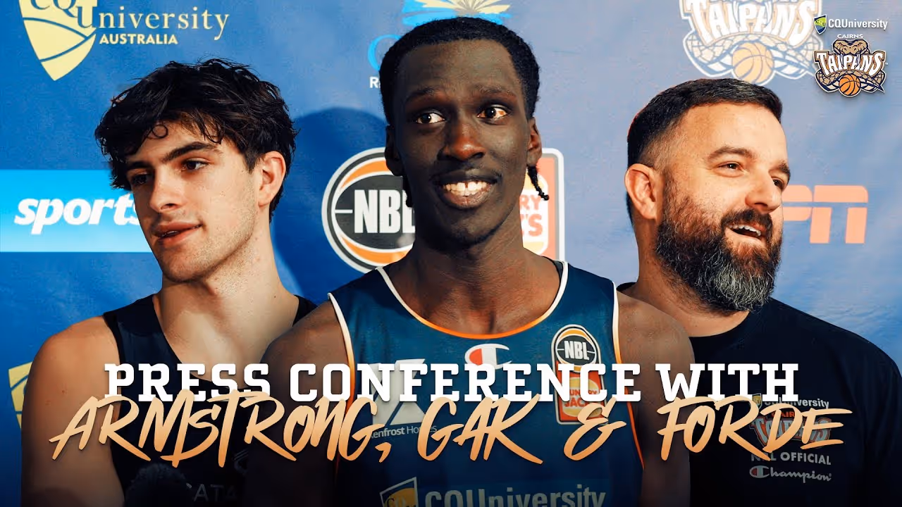 Press Conference with Taran Armstrong, AK Gak & Adam Forde (18/8/2023)