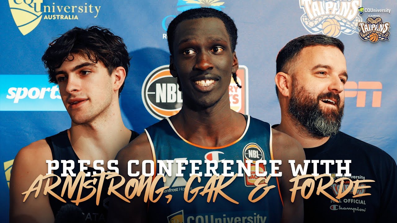 Press Conference with Taran Armstrong, AK Gak & Adam Forde (18/8/2023)