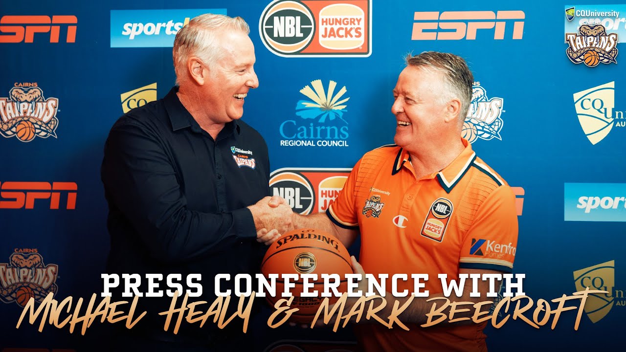 Press Conference with Michael Healy and Mark Beecroft (31/8/2023)