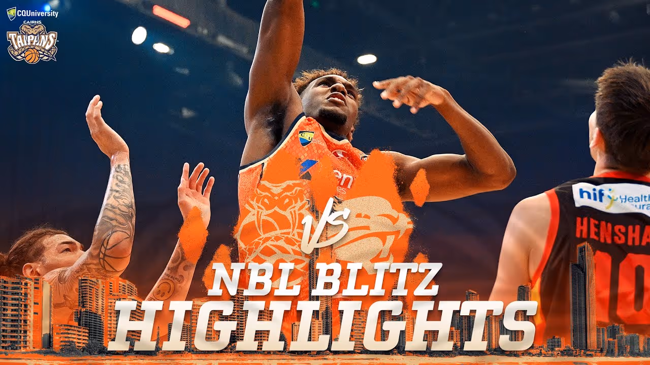 NBL Blitz Cairns Taipans vs. Perth Wildcats - Game Highlights
