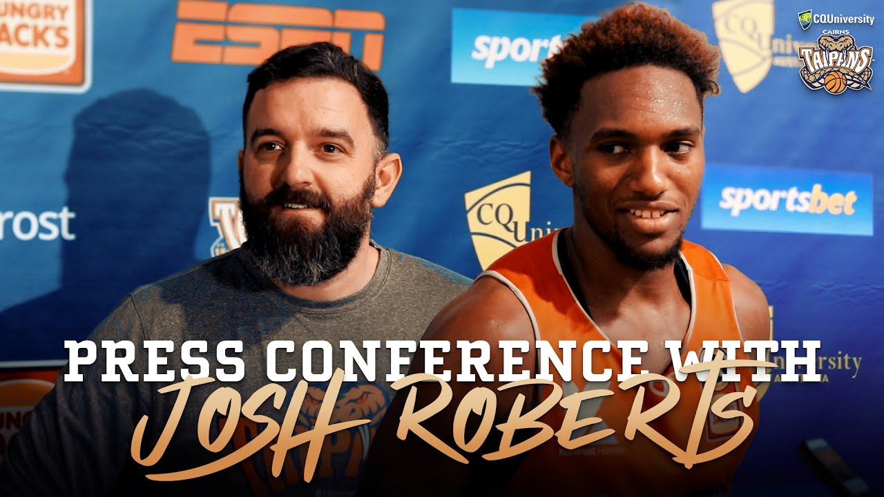 Press conference with Josh Roberts (24/10/2023)