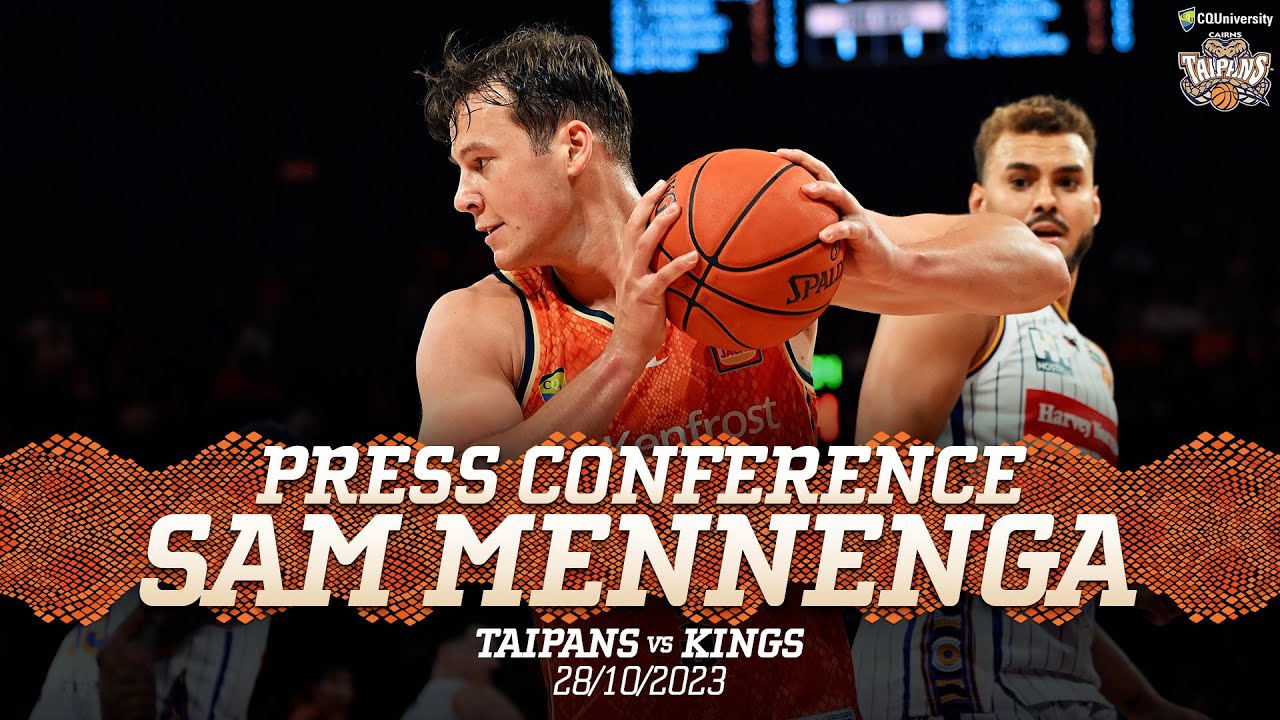 Adam Forde & Sam Mennenga post-game press conference (Round 5, 2023/2024)