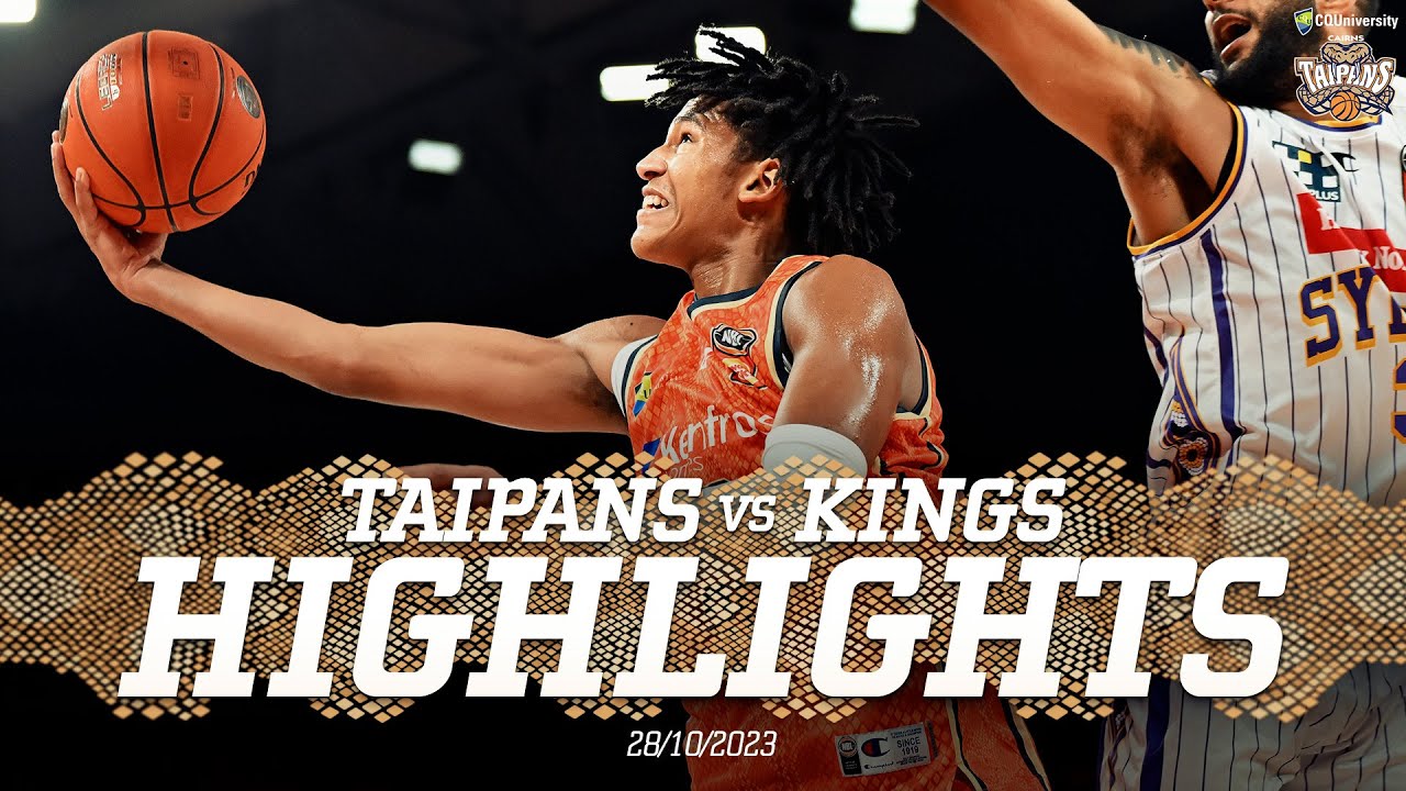 Cairns Taipans vs. Sydney Kings - Game Highlights - Round 5, NBL24